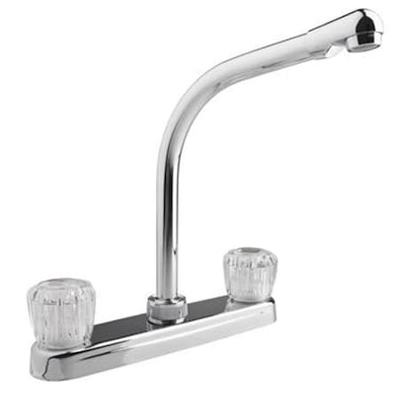 Dura Faucet DURA FAUCET DFPK210ACP Hi-Rise RV Kitchen Faucet D6U-DFPK210ACP